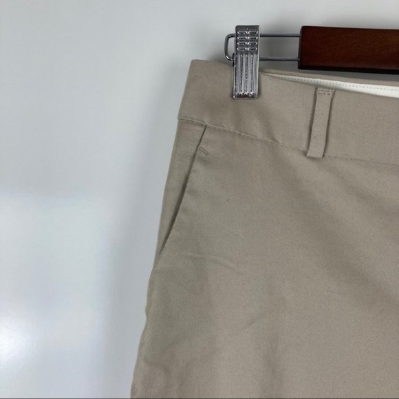 NWT Banana Republic Khaki Hampton Pants Sz 4P - Picture 9 of 10